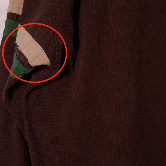 Marvin The Martian Lot29 Air Force-1 USED Long Sleeve Shirt: DISTRESSED, XL, Y2K - Picture 9 of 16